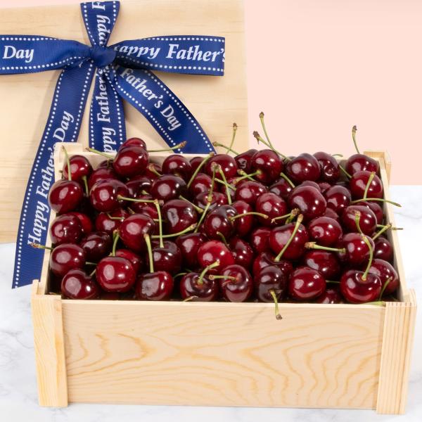 AC1065F, Happy Father's Day Fresh California Cherries Gift Crate